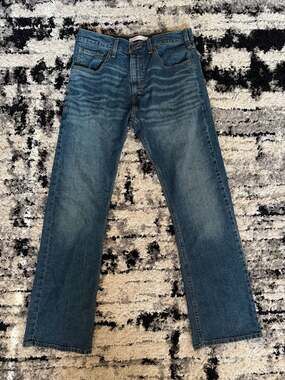 Levi Strauss Signature Bootcut Jeans Blue Size W32 L30